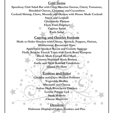 2024 Christmas Brunch Menu