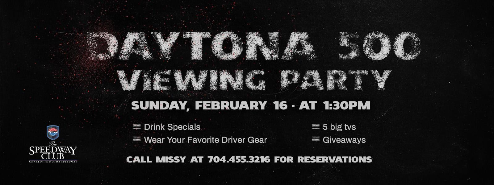 Daytona 500 Viewing Party